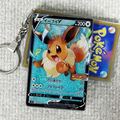 Eevee V Card Quicksand Keychain